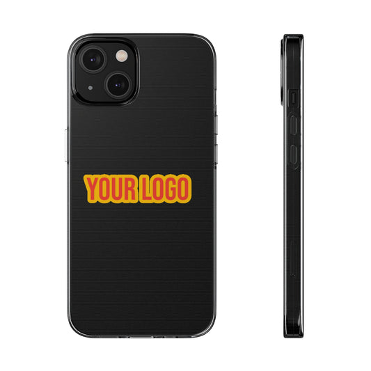 Customize this Clear Silicone Phone Cases